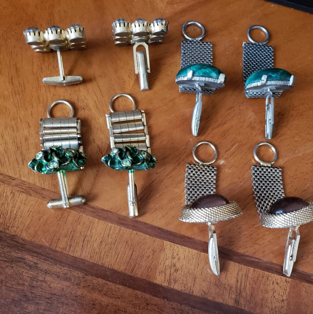 Vintage Bundle Of Cufflinks